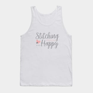 Stitching Makes Me Happy Tank Top